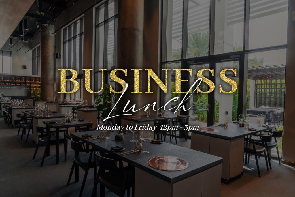 Business Lunch at NURI Grill & Bar, Monday to Friday 12pm to 3pm