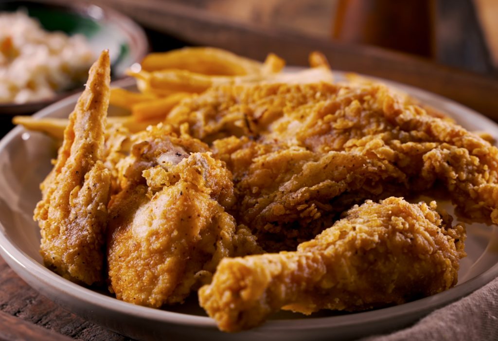 origin of fried chicken