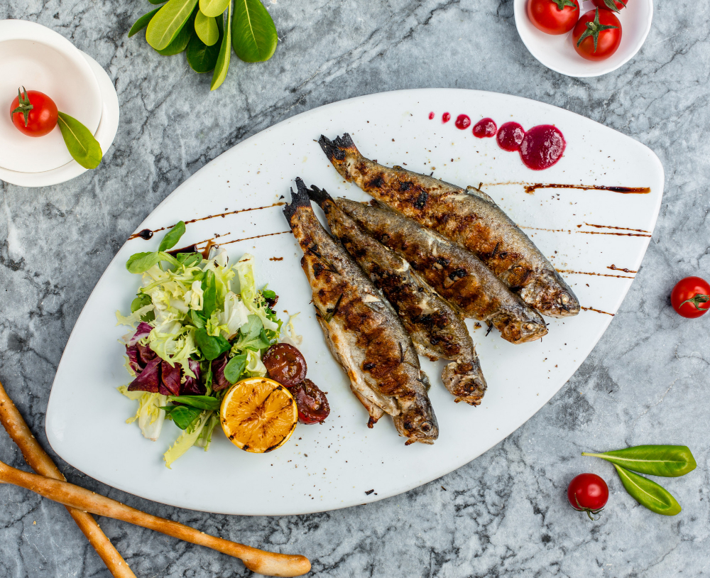Grilled Mackerel Combo