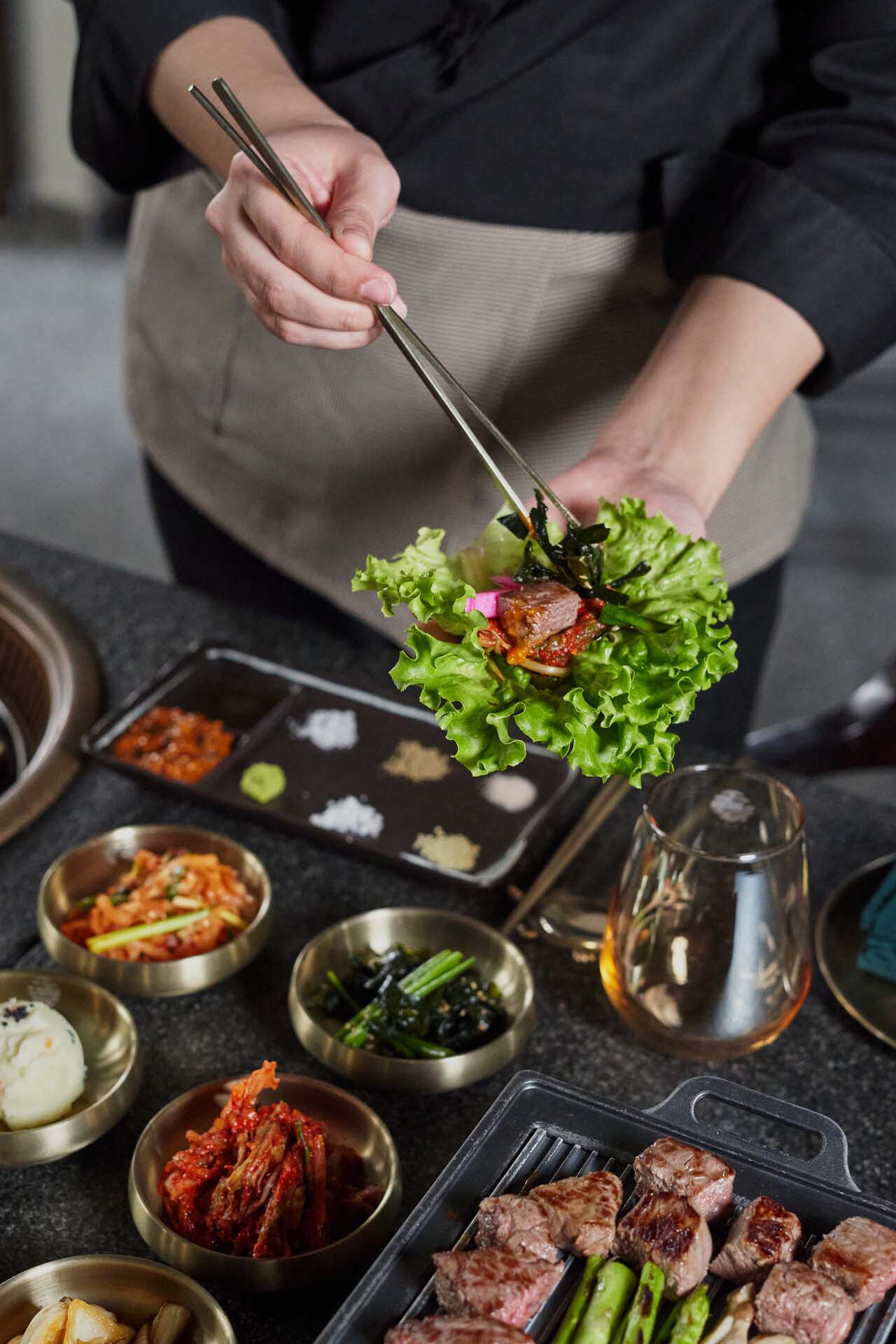 How to Eat Korean BBQ the Traditional Way