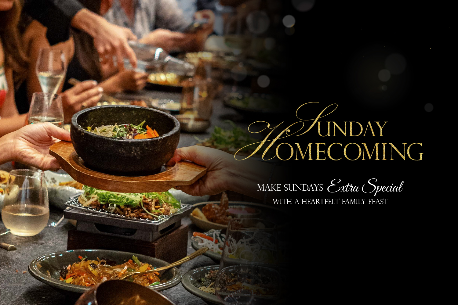 Sunday Homecoming at NURI Grill & Bar: make Sundays extra special with a heartfelt family feast